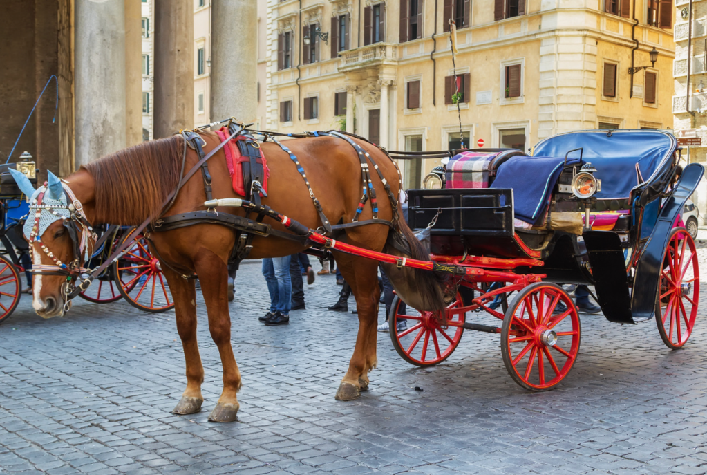 Carrozze a Roma
