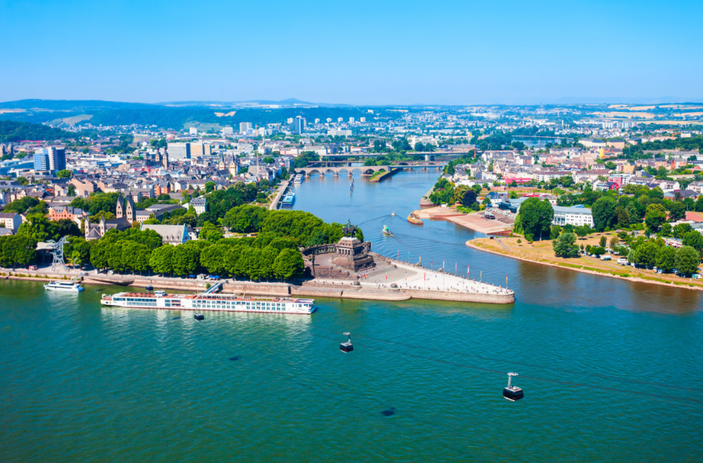 Coblenza, Deutsches Eck