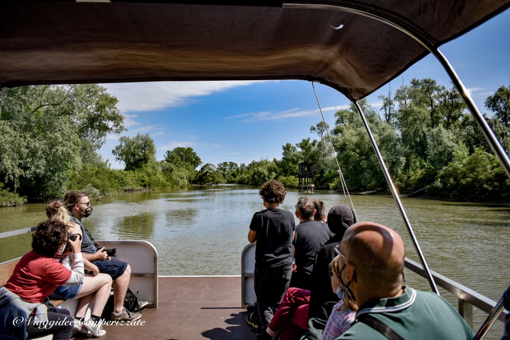 Escursione in barca sul Po