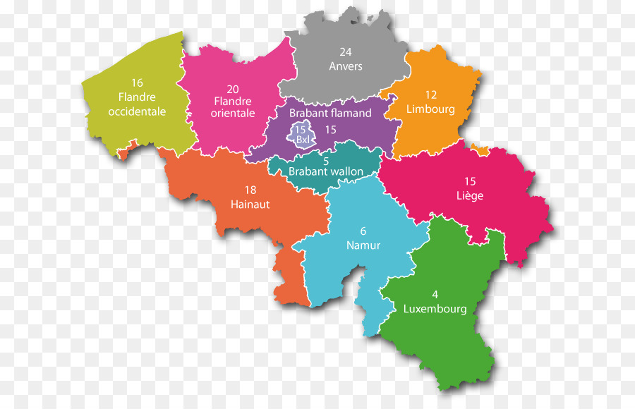 Belgio in Camper: mappa