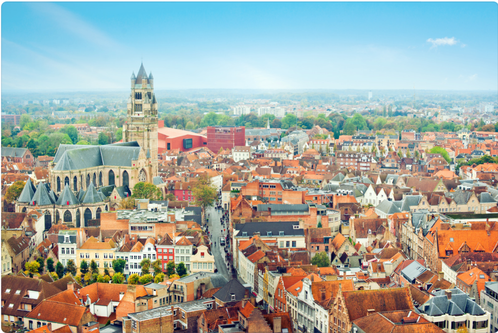 Bruges o Brugge in Camper