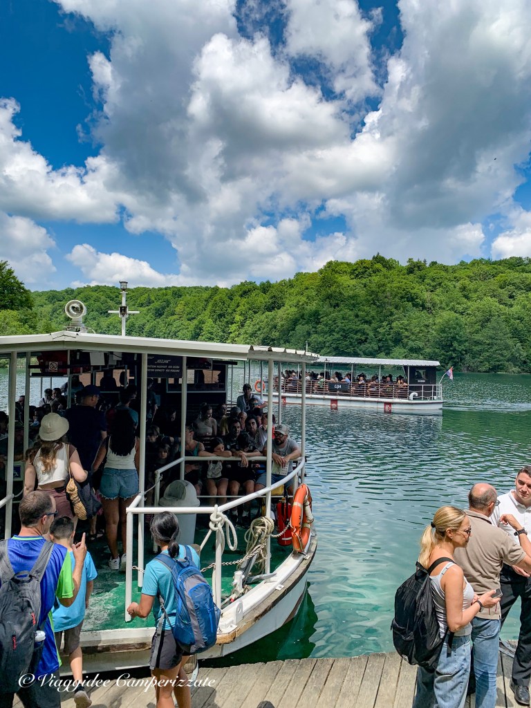 traghetto Laghi di Plitvice