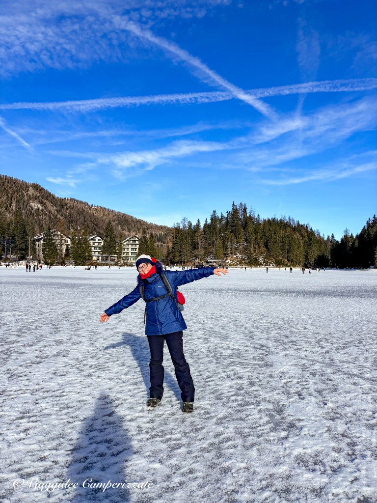 lago di Braies in Camper